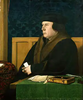 Hans Holbein the Younger, Portrait of Thomas Cromwell, 1532 or 1533