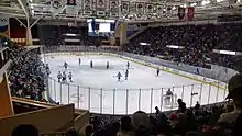 Image 7College hockey being played at the Cross Insurance Arena (from Maine)