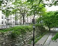 Croton Walk, south of Kingsbridge Road, Bronx