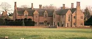 Croxall Hall, home of the Levett-Prinsep family