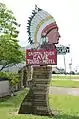 Tourist Camp sign