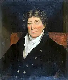 Painting of Cornelius Smelt.