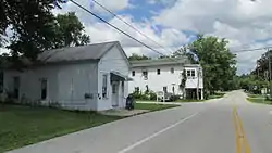 Looking east on Ohio Highway 350 in Cuba.