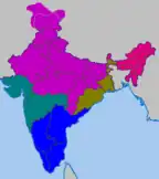 cultural map of India