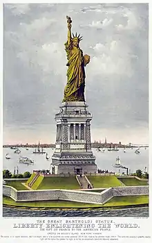 The Statue of Liberty: The Great Bartholdi Statue, Liberty Enlightening the World: The Gift of France to the American People, 1885