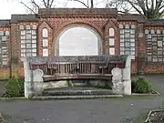 Bench in the Garden of Rest