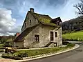 Old house with a stone roof