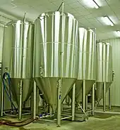 Image 13Modern closed fermentation vessels (from Brewing)