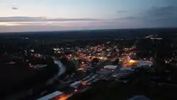 City of Cynthiana at Sunset