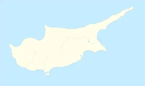 1956–57 Cypriot Second Division is located in Cyprus