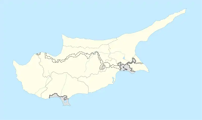 Pallouriotissa is located in Cyprus