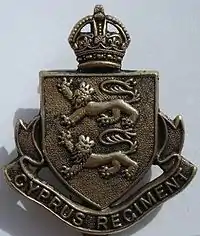 Cap badge of the Cyprus Regiment