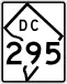 District of Columbia route marker