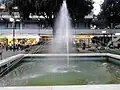 The fountain of Piazza dell'Unità