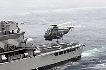 The ASH-3D Sea King can be armed with AM-39 Exocet missiles.