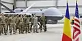 MQ-9 Reaper deployed at the base during the Romanian-American Dacian Reaper-20 exercise.