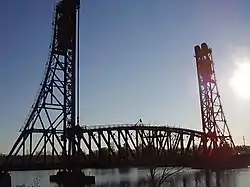 Dain City Railroad Bridge over the old Welland Canal in Dain City