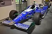 Takuma Sato's 2017 Indianapolis 500-winning car.