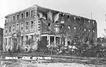 Damage to the YWCA immediately north of Metropolitan Methodist Church on Lorne Street