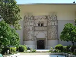 The museum's gate, an 8th-century Islamic palace