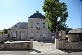 The town hall in Dammarie