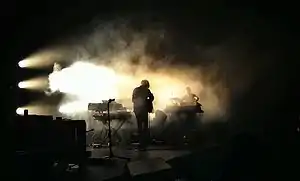 Darkside performing in Singapore in April 2014