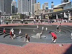 Darling Harbour Water Feature, Darling Harbour (1988)