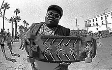 Robinson on Venice Beach circa 1985