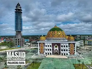 Darussalam Grand Mosque in Palangka Raya