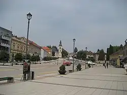 Main street in Daruvar