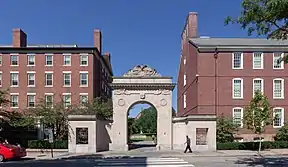 Soldiers Memorial Gate, Brown University, Providence, Rhode Island, USA