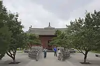 The Hall of Guanyin at Huayan Temple.