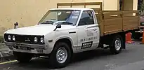 Datsun 620 "Bullet Side" pickup in Malaysia.