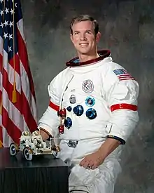 Man in spacesuit