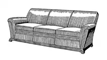 "Davenport" sofa.