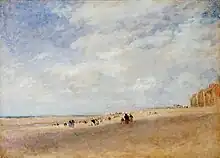 Rhyl Sands by David Cox