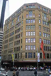 David Jones, Elizabeth Street, Sydney, designed Henry Budden