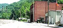 Main Street in Davy