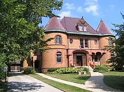 House for Robert D. Sheppard, Evanston, Illinois, 1894.