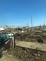 Image 11Debris and destroyed homes along Alexander Street in Dawson Springs. (from 2021 Western Kentucky tornado)