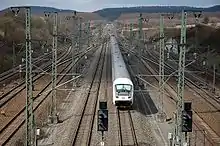 InterCity at Vaihingen (Enz) station