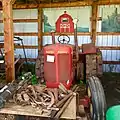 Classic tractor at the Hubert Memorial Park