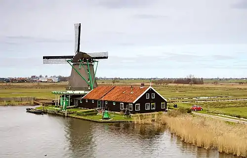 Image 63De Zoeker windmill, Netherlands.  (from Portal:Architecture/Industrial images)