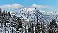 Deadwood Peak with autumn snow