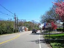 Center of Deans at Georges Road and Deans Lane