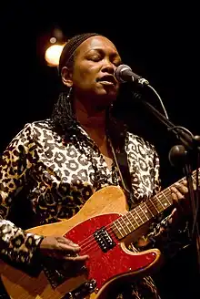 Image 1Deborah Coleman, 2009 (from List of blues musicians)