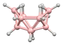 The three-dimensional structure of decaborane