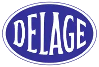 The Delage emblem