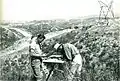 Department Surveyors plotting topography for Second Los Angeles Aqueduct.