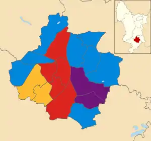 2018 results map